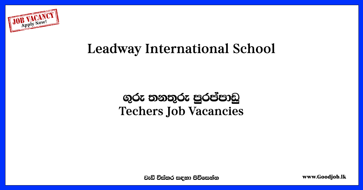 Goodjob Sri Lanka Popular Job Network Jobsvacanciescareersemployment