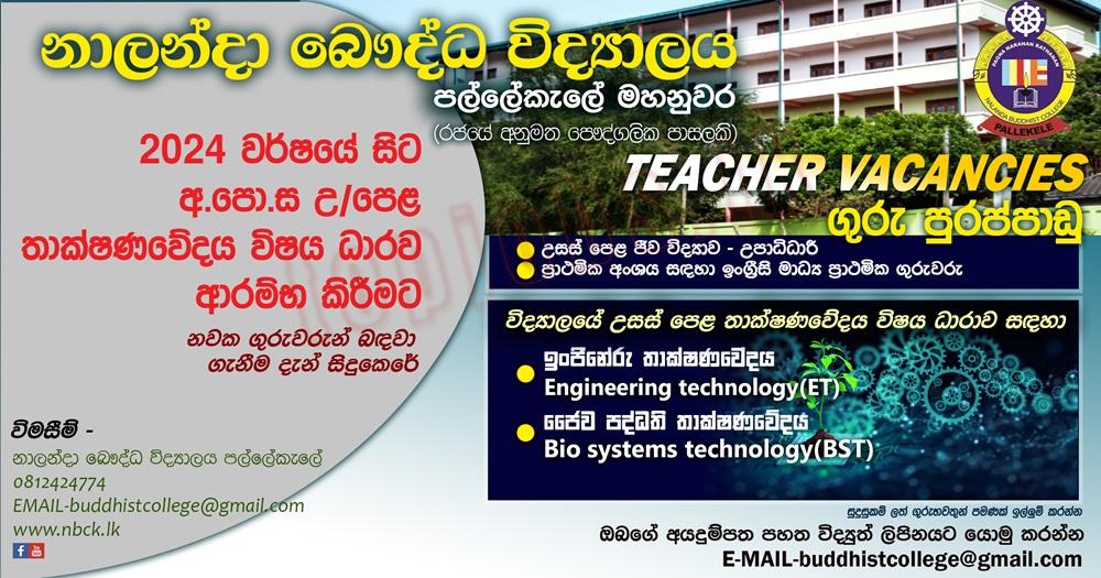 Teacher Vacancies