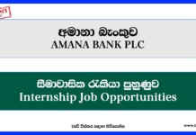 Internship - Amana Bank