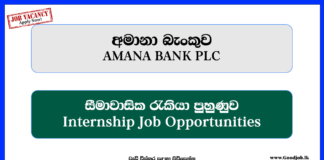 Internship - Amana Bank