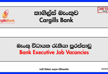 Executive (Old Moor Street Trade Hub) – Cargills Bank