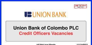 Union Bank of Colombo PLC - Credit Officers