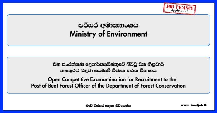 beat-forest-officer-open-ministry-of-environment-advertisement-si