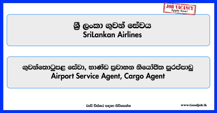 airport-service-agent-cargo-agent-srilankan-airlines