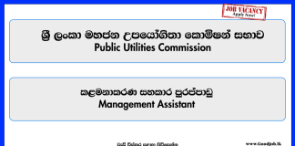 management-assistant-public-utilities-commission