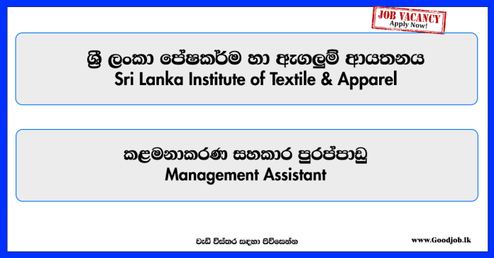 management-assistant-sri-lanka-institute-of-textile-apparel