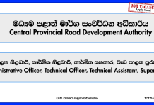 central-provincial-road-development-authority-jobs