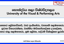 university-of-the-visual-performing-arts-vacancies-2025