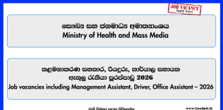 management-assistant-driver-office-assistant-accountant-more-vacancies-ministry-of-health-mass-media