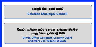 driver-office-assistant-security-guard-instructor-more-vacancies-colombo-municipal-council